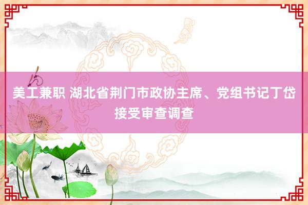 美工兼职 湖北省荆门市政协主席、党组书记丁岱接受审查调查